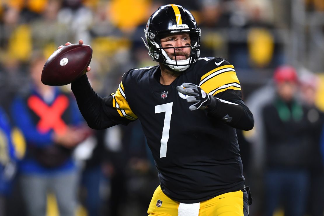 Roethlisberger in action against the Seattle Seahawks in October.