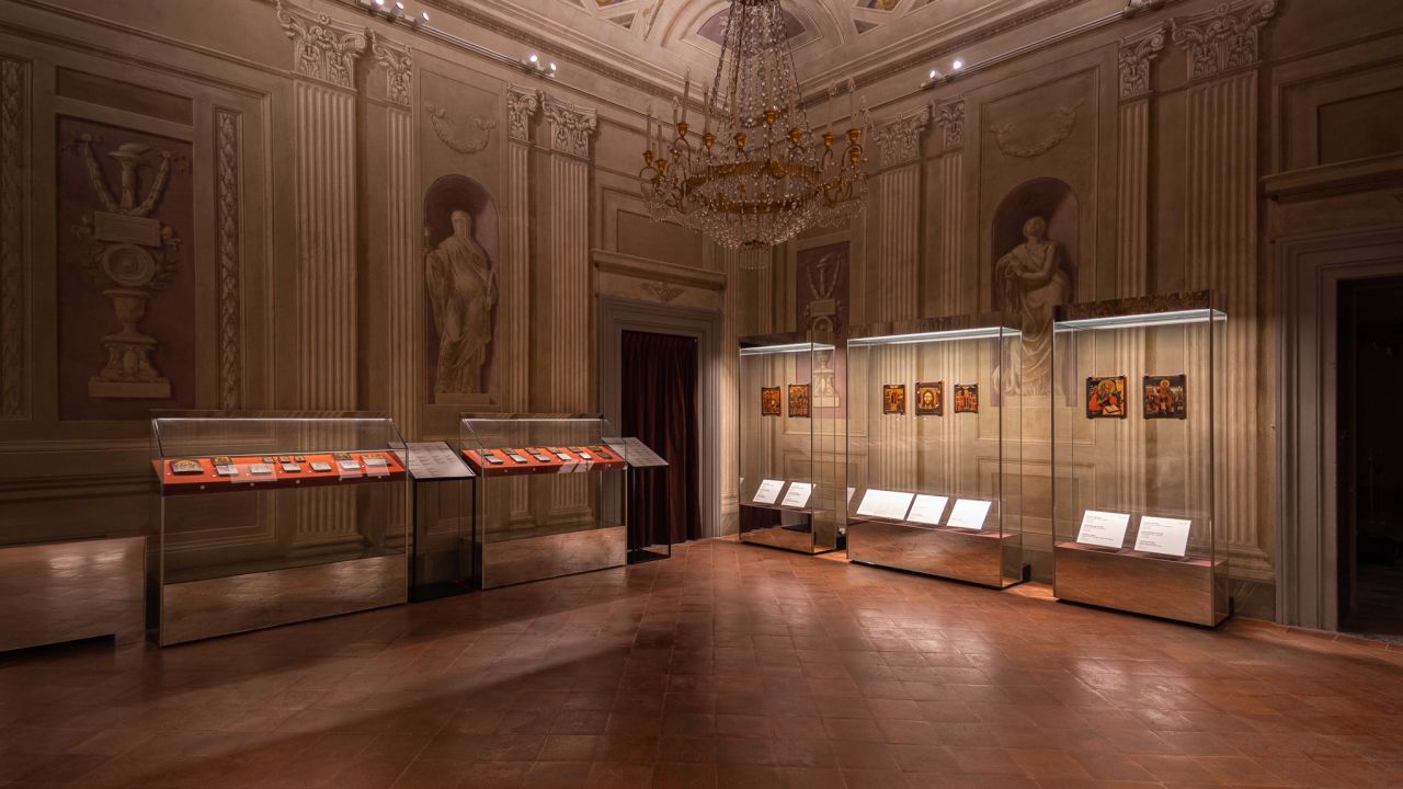 The four rooms have never before been open to the public.