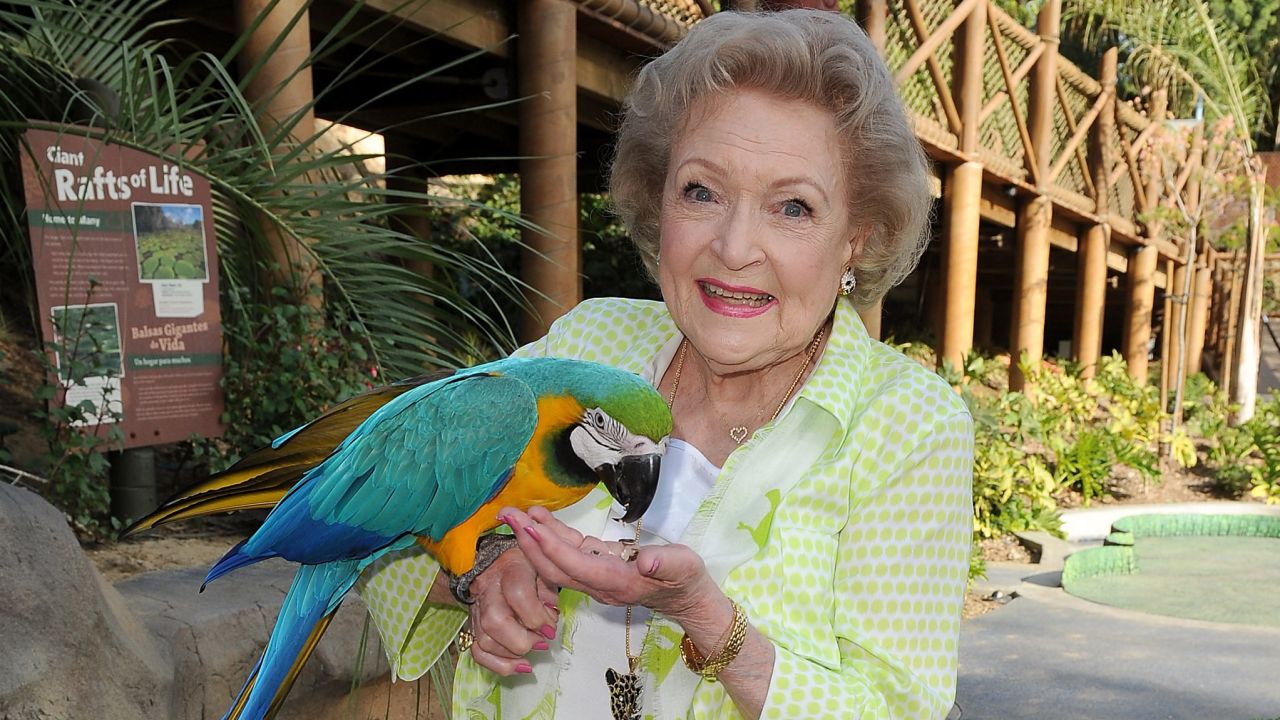 Betty White attends the Annual Beastly Ball at the Los Angeles Zoo in 2014.