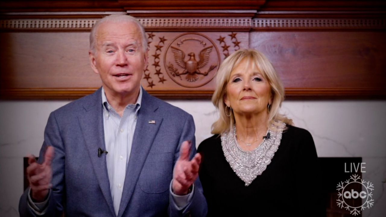 Bidens ring in new year with thanks and encouragement CNN Politics