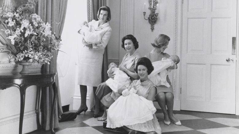 Group of royal mothers with their babies, 1964.


Images are for one-time use only in connection with the exhibition and are not to be
cropped, archived, sold, or used out of context. 