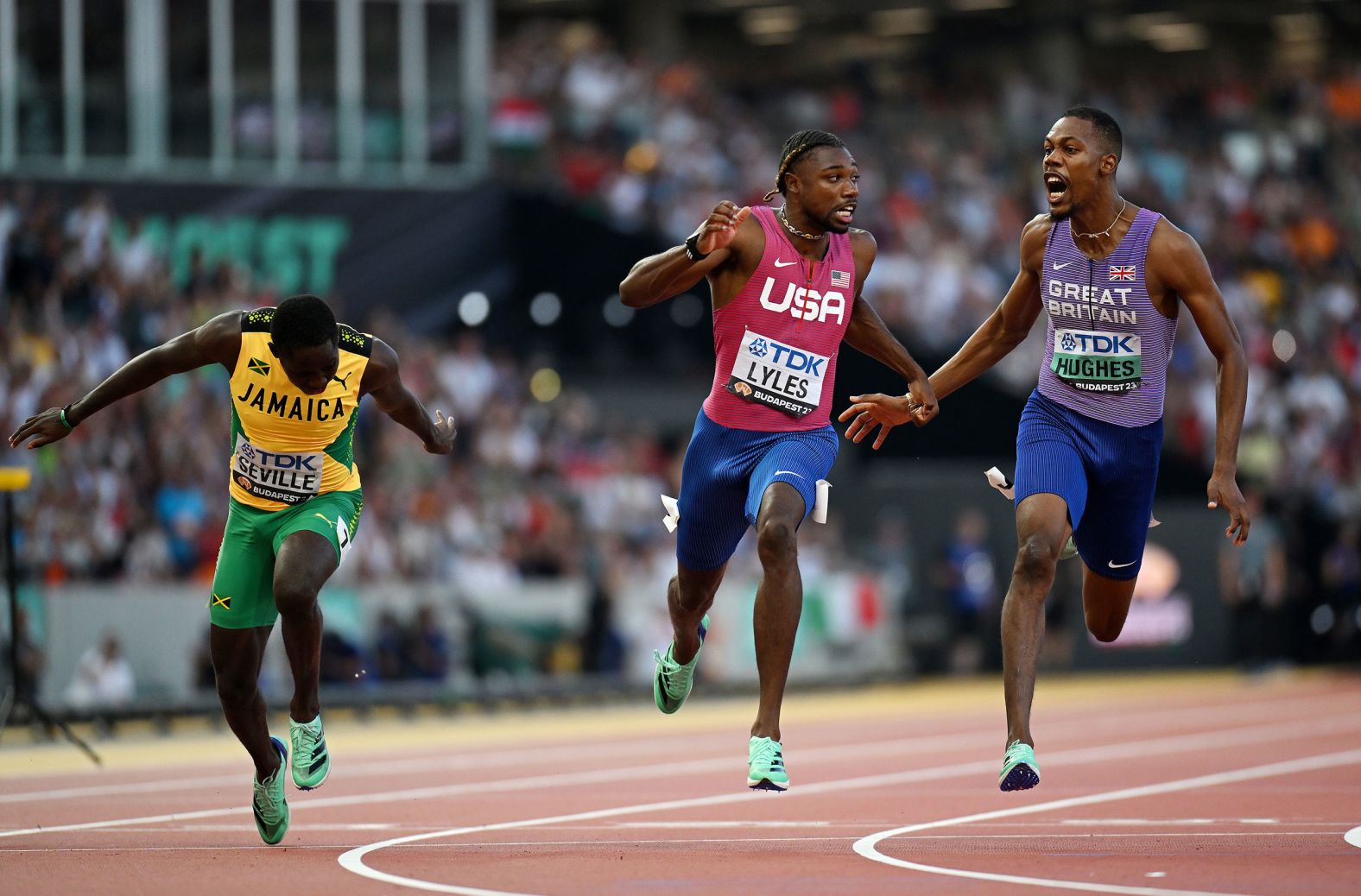 <strong>Noah Lyles (United States):</strong> Lyles established himself as the fastest man in the world at last year’s World Championships, winning the 100 meters with a personal-best time of 9.83 seconds before claiming a third-straight crown in the 200. <a href="https://www.cnn.com/2024/03/21/sport/noah-lyles-paris-olympics-sprinting-spt-intl/index.html">He’ll be looking to pull off the double in Paris</a>, and he’ll also be competing in the 4x100 relay.