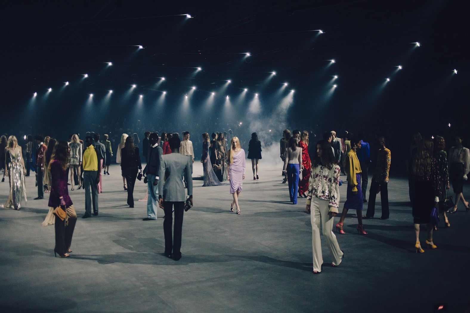The finale at Valentino.