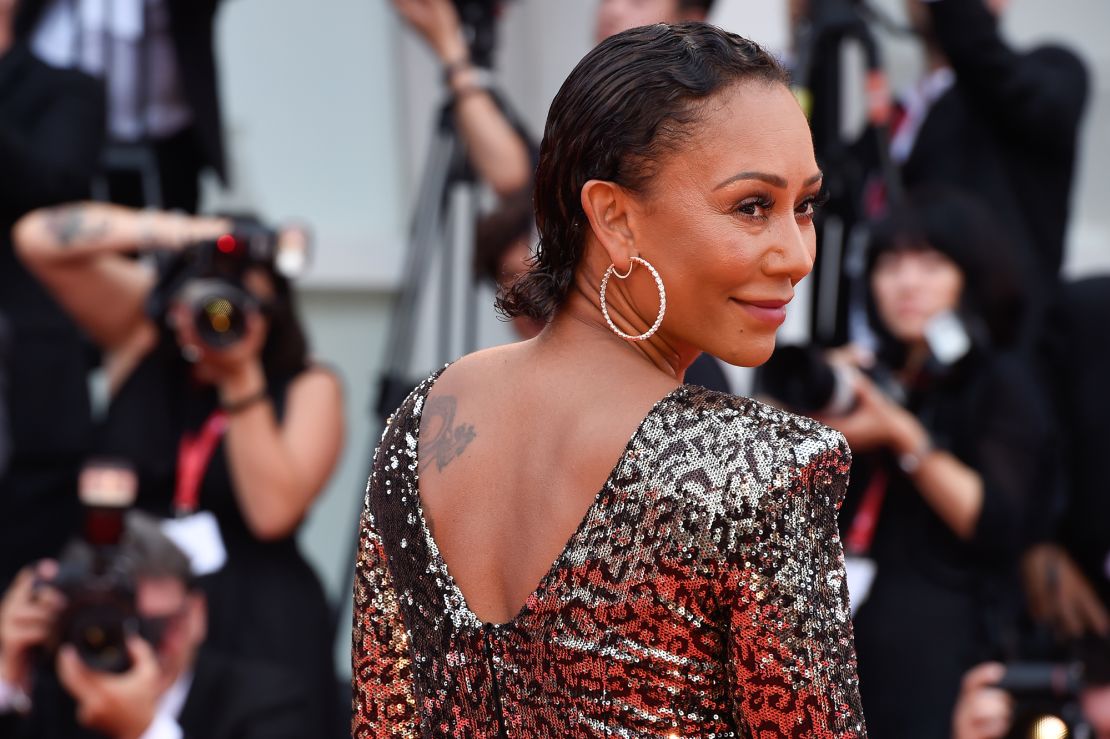 Spice Girl Melanie Brown was recognized for her charity work.