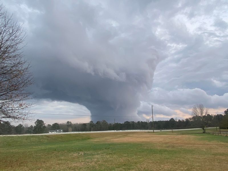 Tornado from rare supercell causes damage in Georgia | CNN