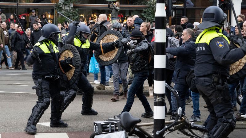 Police Man Ducktape Amsterdam Netherlands 2020 – Stock Editorial Photo ©  PhotographerFromAmsterdam #522746818