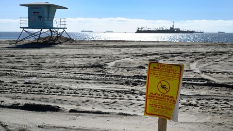 The release of the untreated sewage into the Dominguez Channel in Carson on Friday forced the closure of beaches downstream in Long Beach.