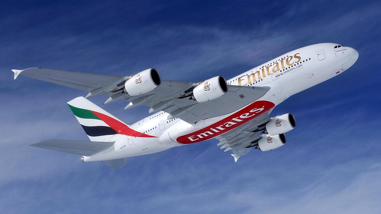 <strong>20. Emirates: </strong>The UAE-based airline, which was founded in 1985, rounds out the top 20 on the list from AirlineRatings.com.