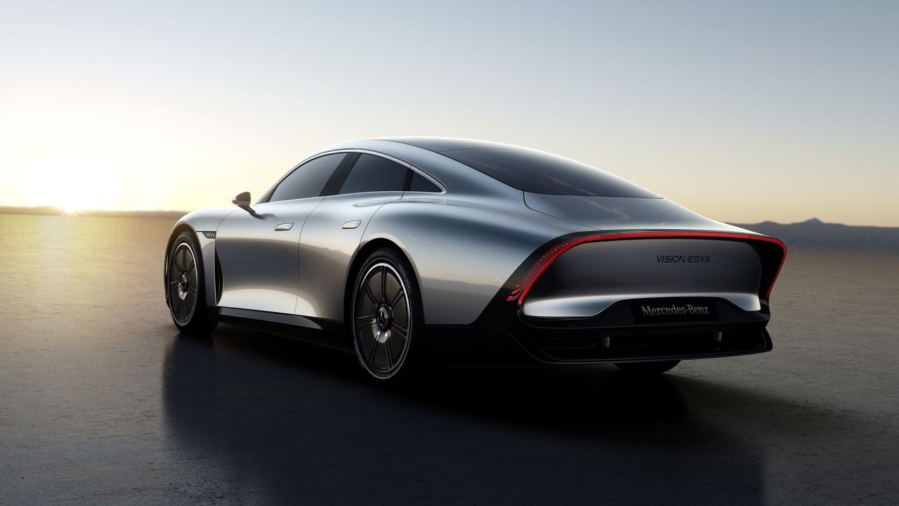 Much of the Mercedes-Benz Vision EQXX's extreme efficiency comes from attention to aerodynamics.