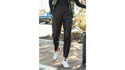 Vegan Leather Jogger