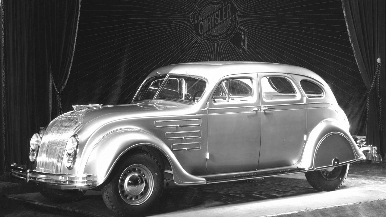 A 1934 Chrysler Airflow.