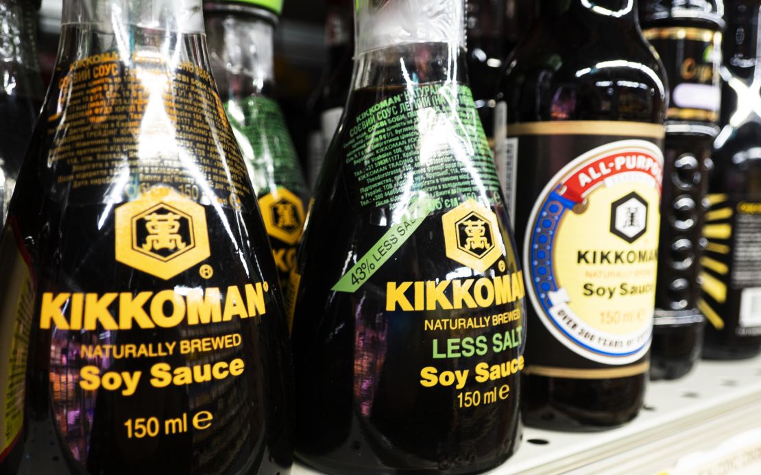 Kikkoman is one of the world's most popular soy sauce brands.  