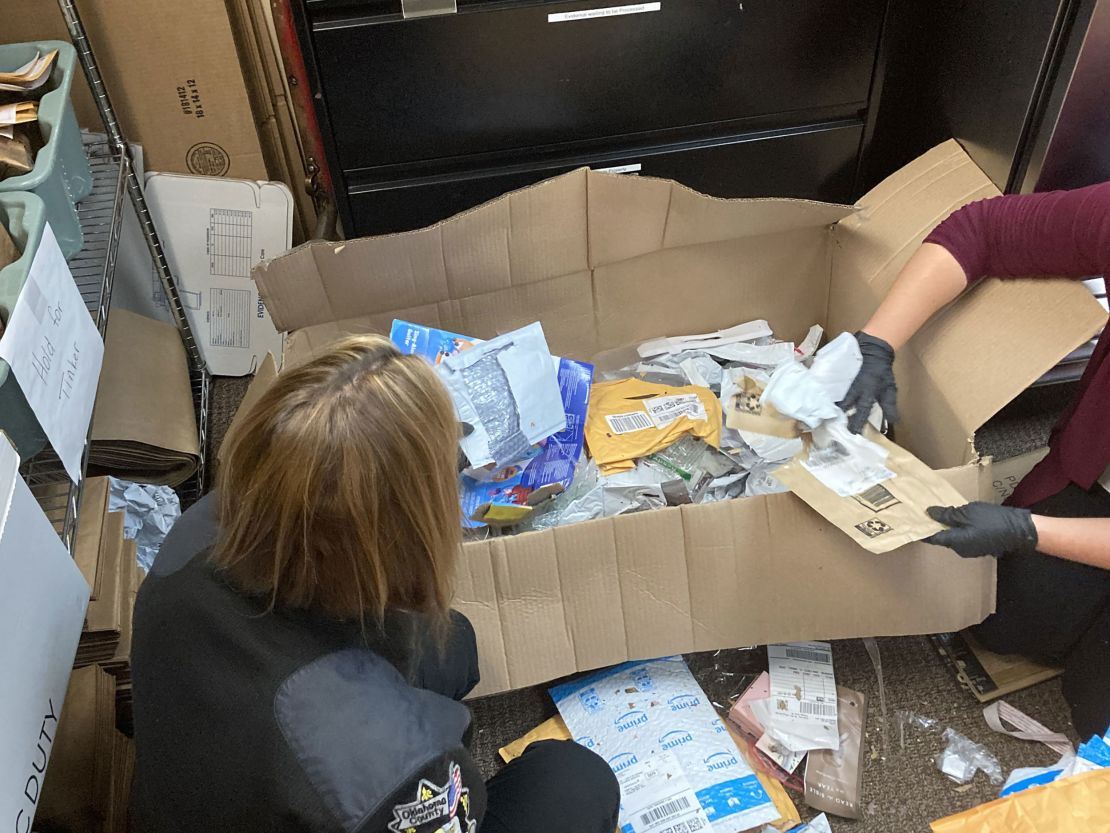 Almost 600 Amazon packages found dumped near Oklahoma City CNN