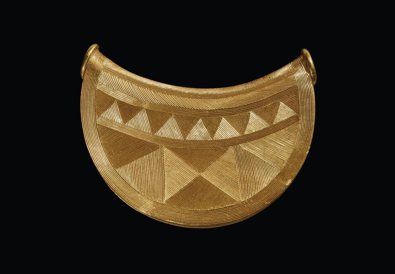This Bronze Age sun pendant, from 1000-800 BC, will be part of the British Museum's major Stonehenge exhibition.
