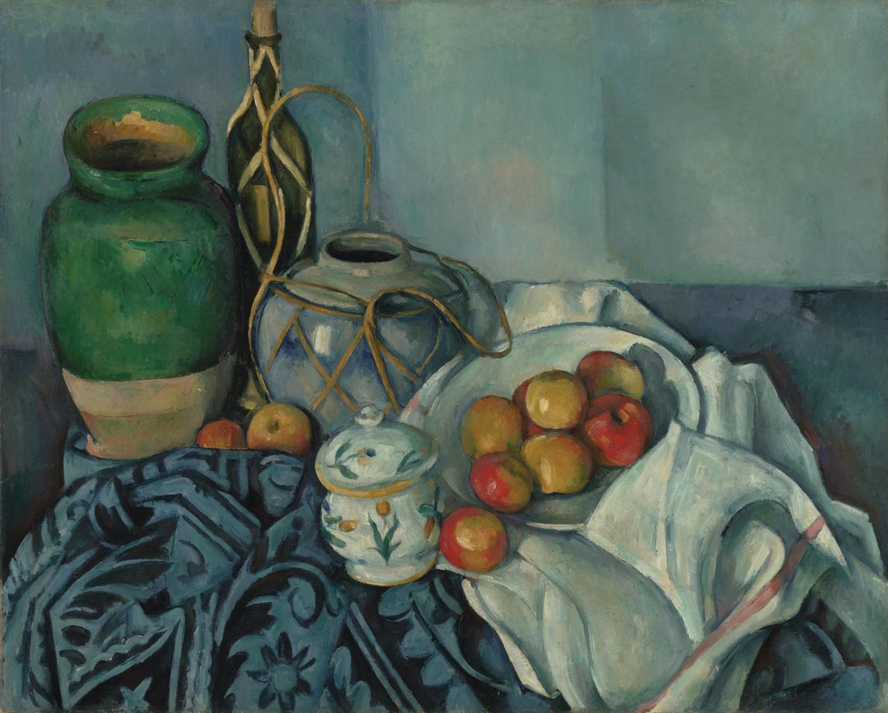 "Still Life with Apples" (1893-94) will be one of the 90 oil paintings by Cézanne on show in Chicago.
