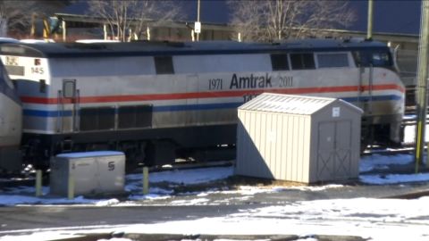 Amtrak's Crescent Train 20 was delayed about 30 hours after tracks in Virginia were blocked by trees that fell during a winter storm Monday.