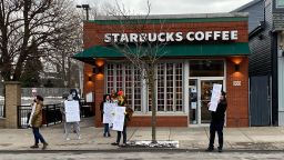 Employees at a Buffalo, NY store that recently became the first US Starbucks-owned store to vote to unionize, walked out just after the opening of the store early Wednesday, citing health concerns and prompting the temporary closing of the store.