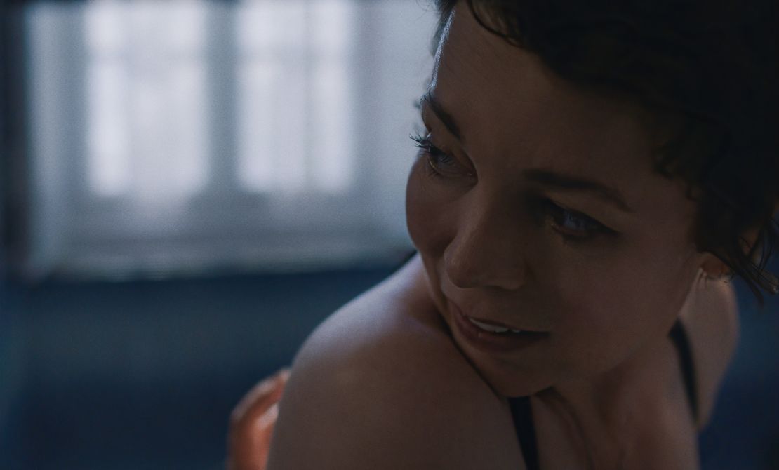 Olivia Colman as Leda in "The Lost Daughter."