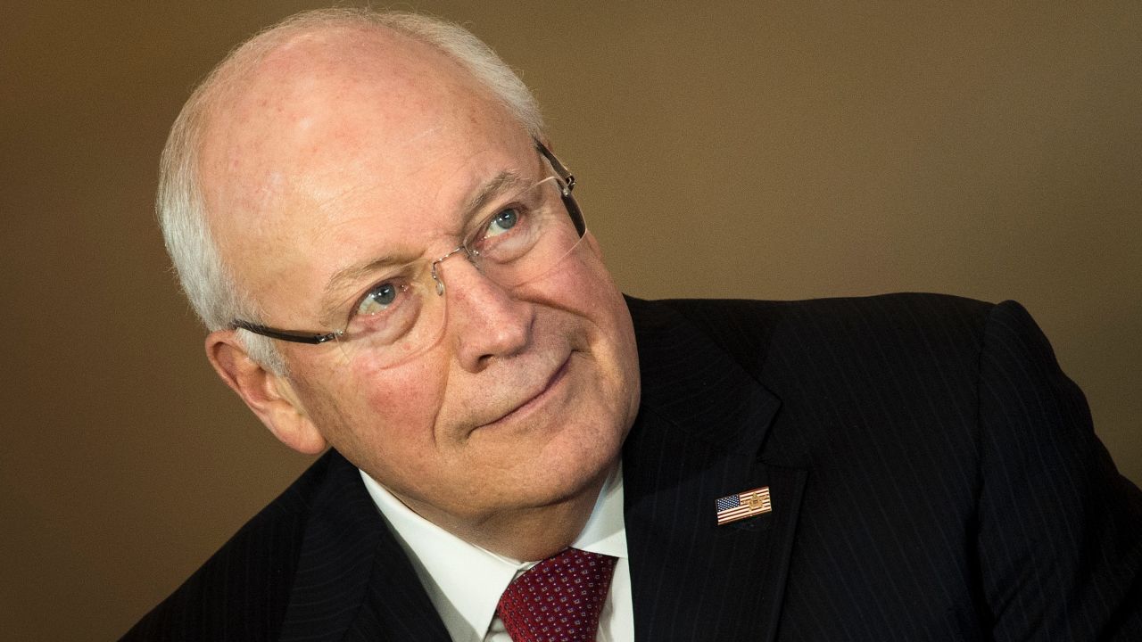 Former US Vice President Dick Cheney listens during a dedication ceremony hosted by the US Senate to unveil his bust in Emancipation Hall of the US Capitol Visitor Center on December 3, 2015 in Washington, DC. The US Vice President also serves as President of the Senate during his term in office. AFP PHOTO/BRENDAN SMIALOWSKI / AFP / BRENDAN SMIALOWSKI        (Photo credit should read BRENDAN SMIALOWSKI/AFP via Getty Images)