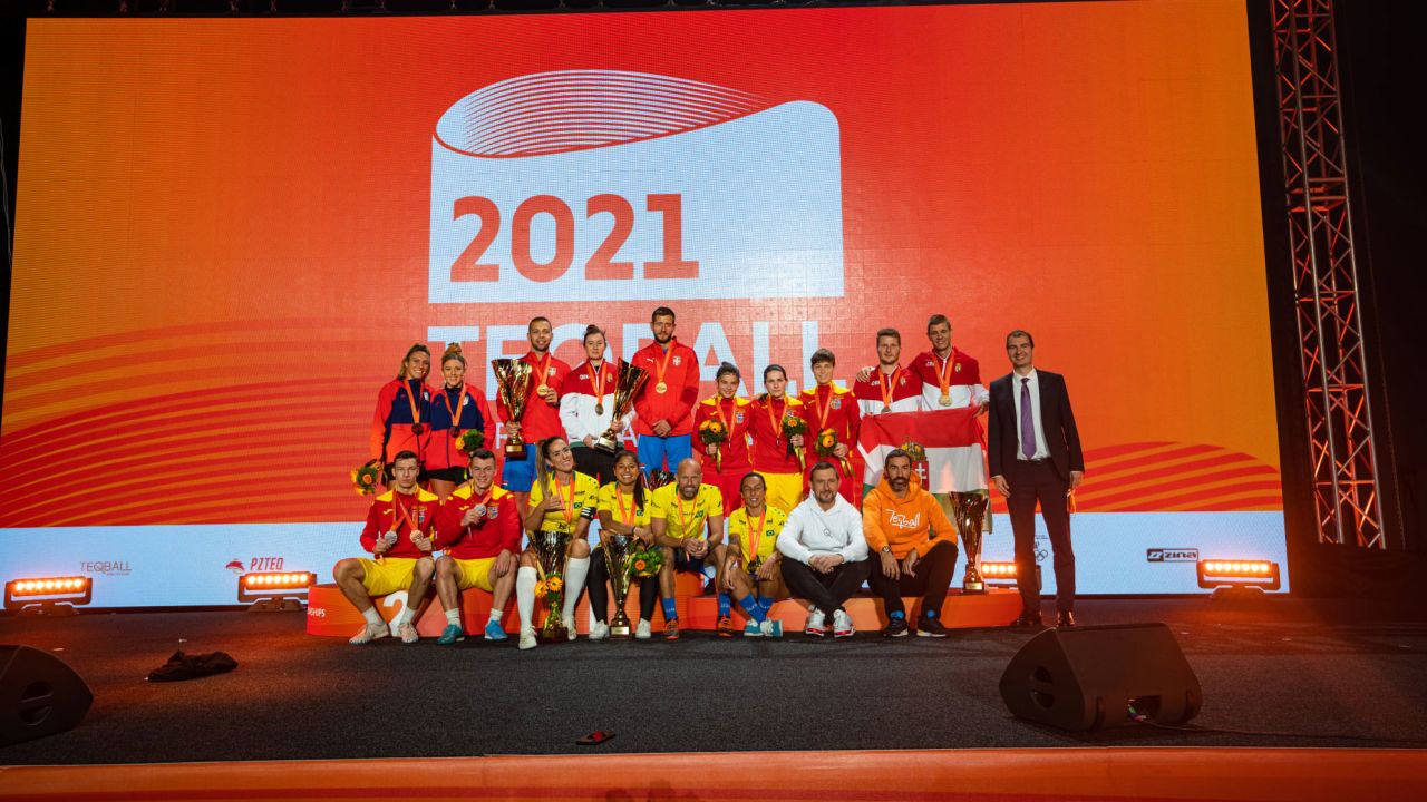 The 2021 Teqball World Champions