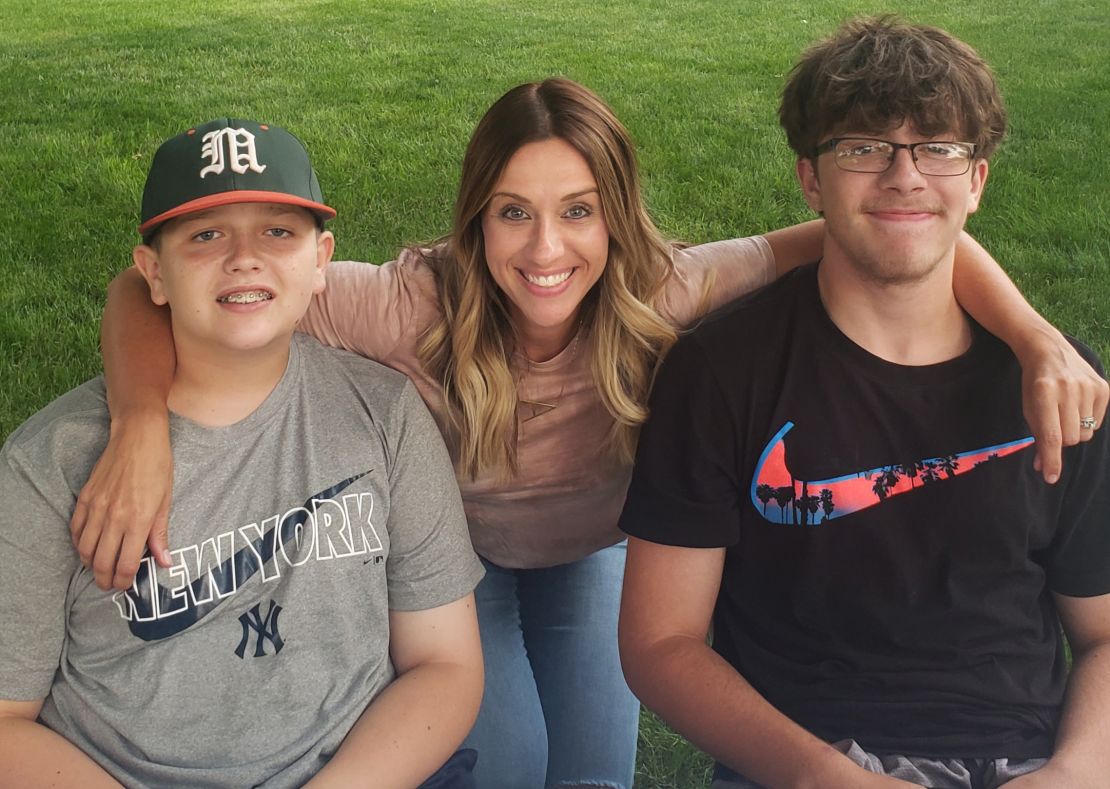 Aubree Norton saw the challenges of remote learning as both a mother and a teacher.