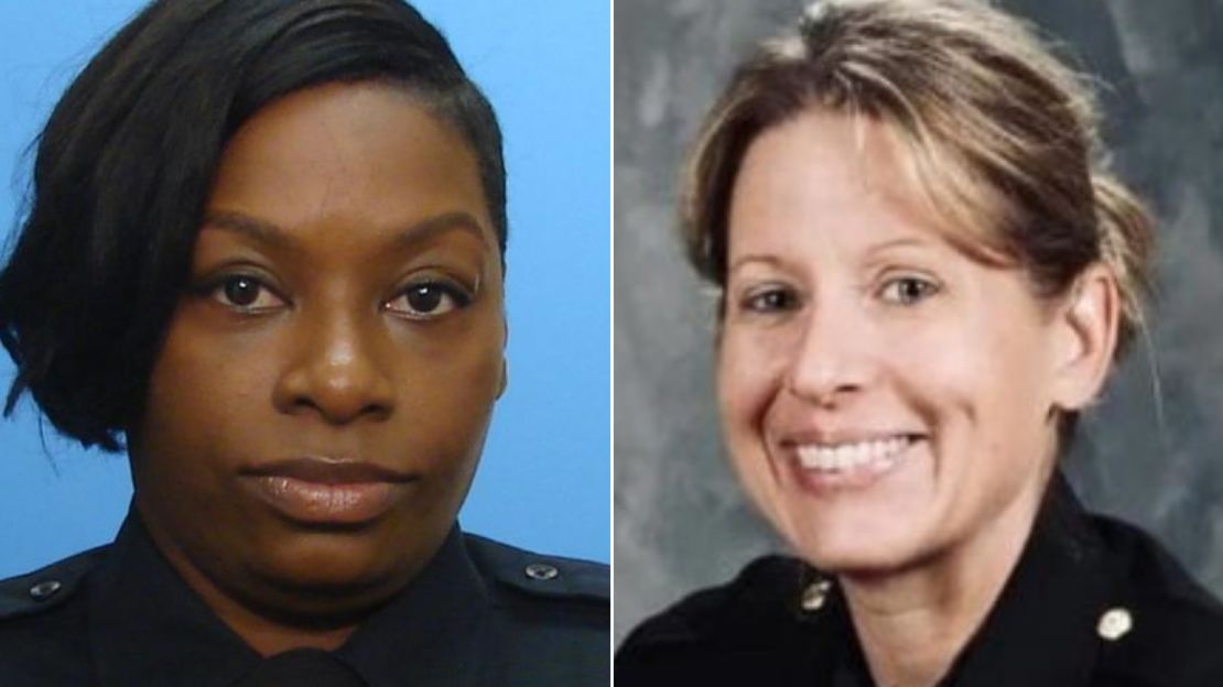 Baltimore police Officer Keona Holley and Bradley, Illinois, police Sgt. Marlene R. Rittmanic were two of the dozens of officers intentionally killed in the line of duty in 2021.