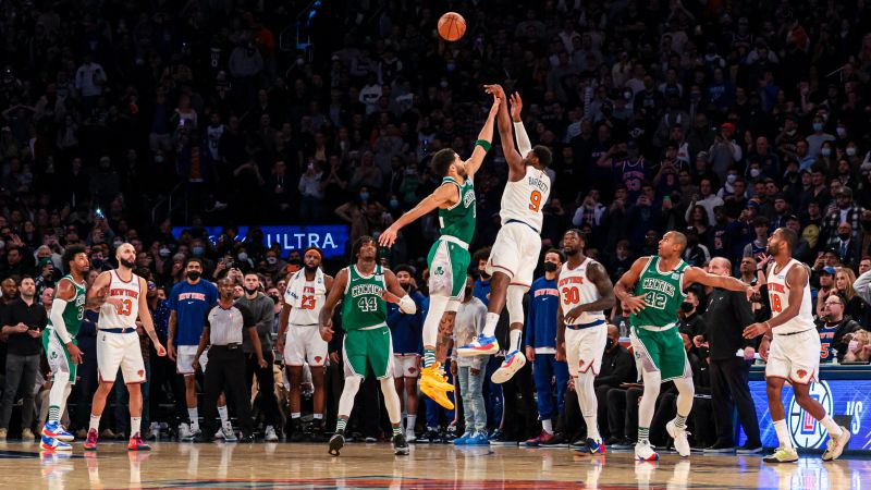 Knicks vs Celtics: New York seals 25-point comeback with buzzer beater ...