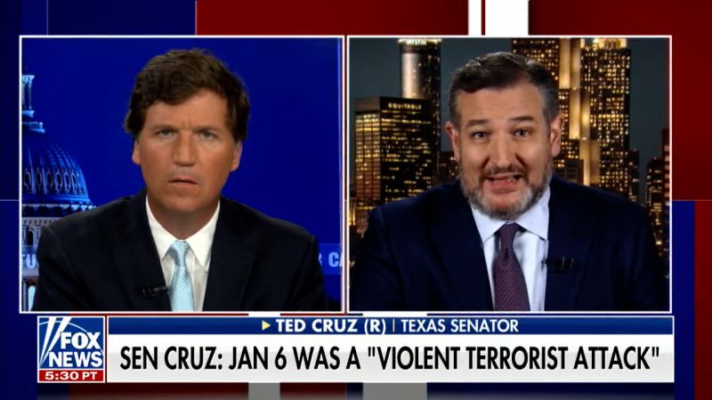 Fox host spars with Ted Cruz on live TV over Jan. 6th. Keilar rolls the tape