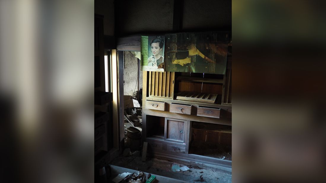<strong>Kyoto farmhouse: </strong>Elsewhere, Wales native Tom Fay recently bought this 100-year-old farmhouse in Kyoto prefecture to restore. He was greeted by decades of items, including a calendar on the wall from 1958, and a general state of neglect. 