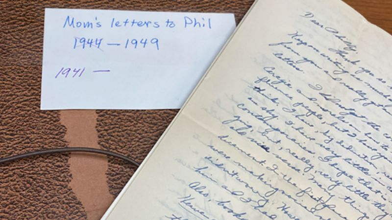 These precious family letters were left on a flight. Against all the odds, they came home