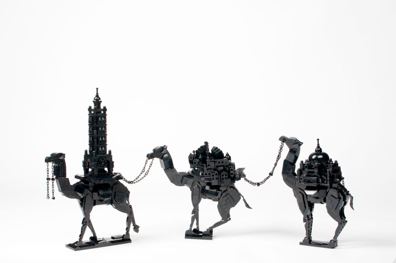 Each sculpture takes between 50 to 800 hours to create, and Nimako expects the building process to become longer as he tries new techniques to make his artworks more dynamic.