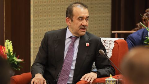 Karim Massimov, former chairman of the National Security Council of Kazakhstan pictured in Beijing, China, 2019.