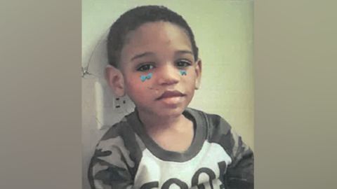 The body of Damari Perry, 6, was found in Gary, Indiana, Friday night. 