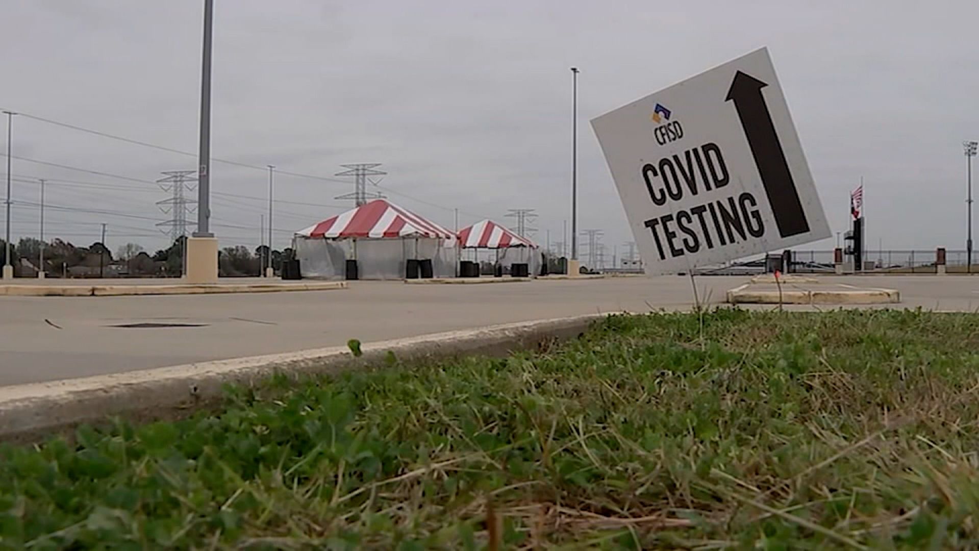 Authorities were called to the Covid-19 testing center on January 3.