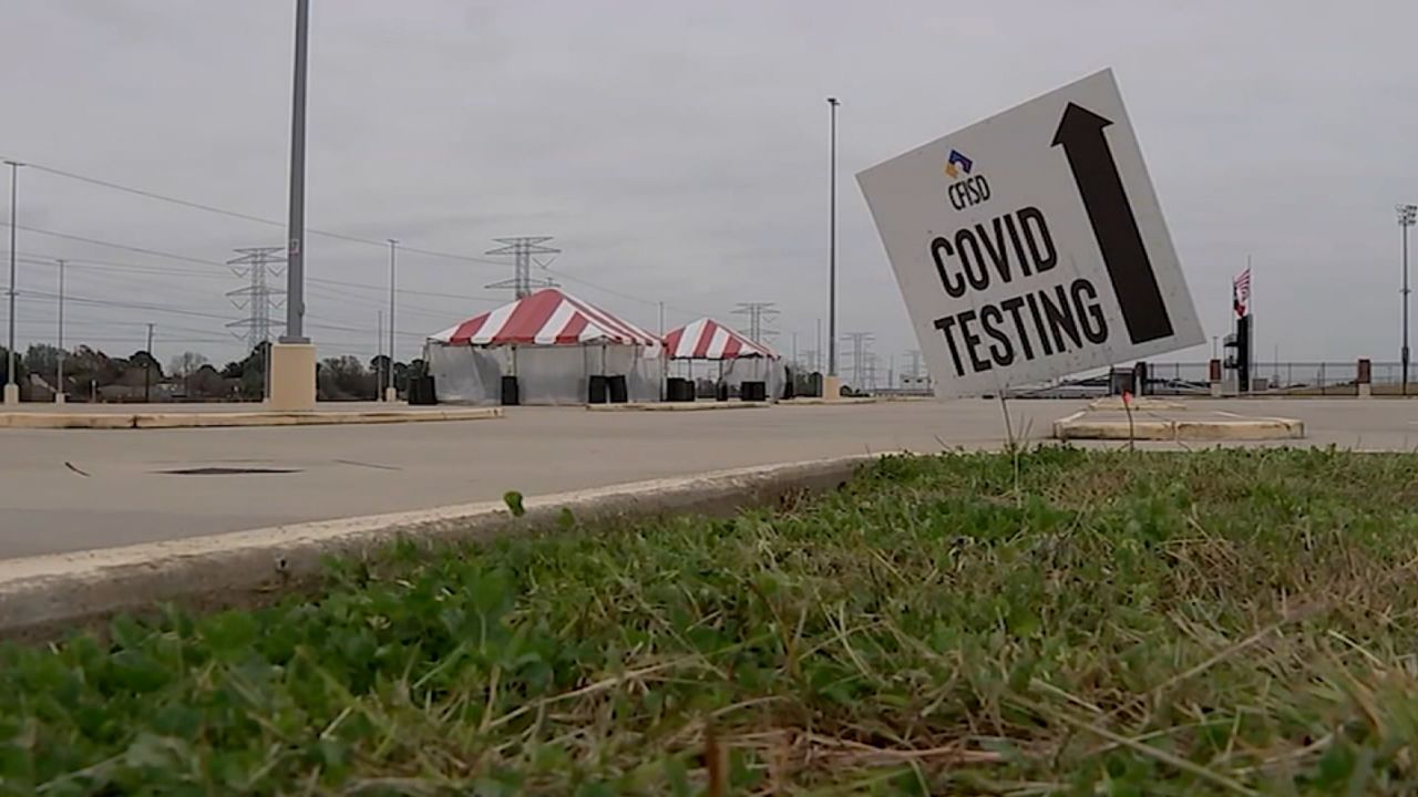 Authorities were called to the Covid-19 testing center January 3.