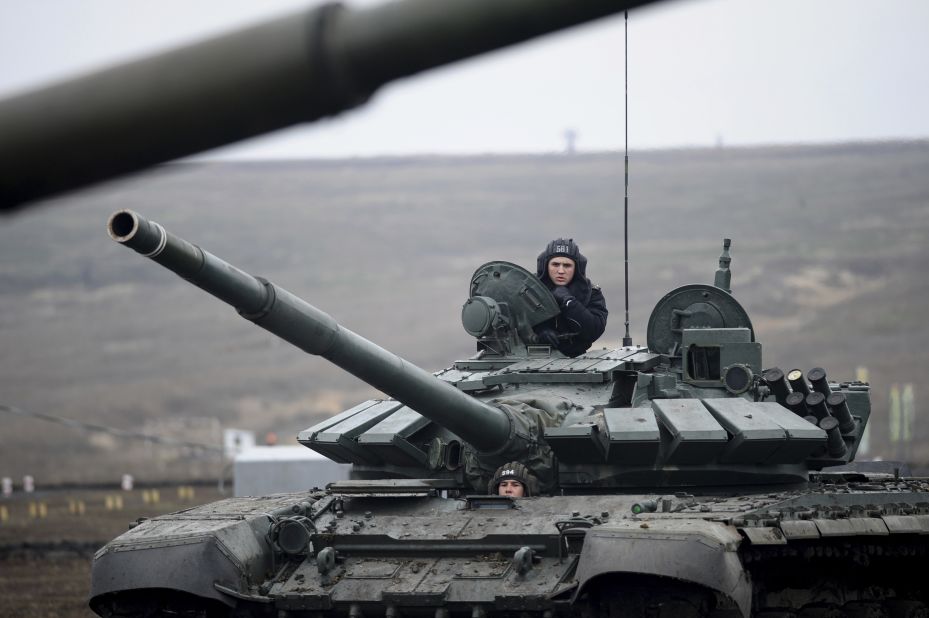 WMD T-72B3 tank crews provide fire support to motorised rifle units,  enabling Russian troops offensive within special military operation :  Ministry of Defence of the Russian Federation