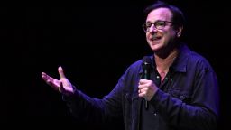 Los Angeles, CA - JULY 25: Bob Saget performs at Operation Comedy With Bill Burr and Friends at the Wiltern Theater on July 25, 2021 in Los Angeles, California.  This is the first performance at the Wiltern in 15 months (Photo by Jeff Kravitz/FilmMagic)