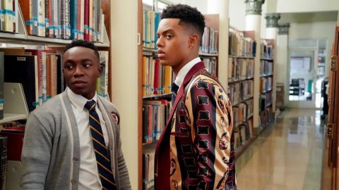 Olly Sholotan as Carlton Banks, left, with Banks as Will in an episode from the upcoming season.