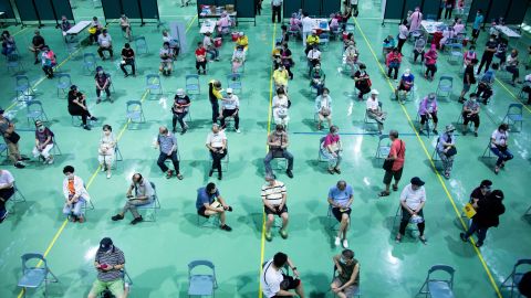 Taiwan Central Epidemic Command Center expands the rollout of the Moderna COVID-19 vaccine.