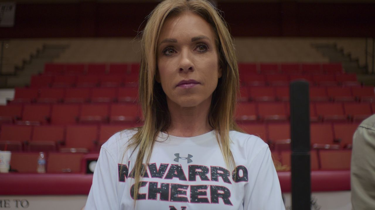 Monica Aldama is one of the coaches in Emmy-winning series "Cheer." 