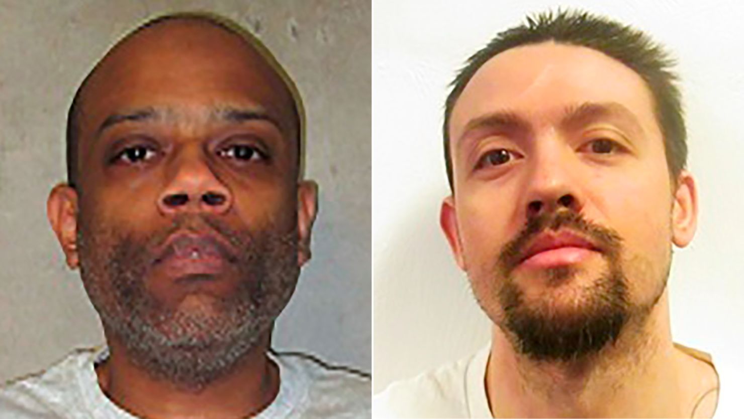 Death row inmates Donald Grant (left) and Gilbert Postelle
