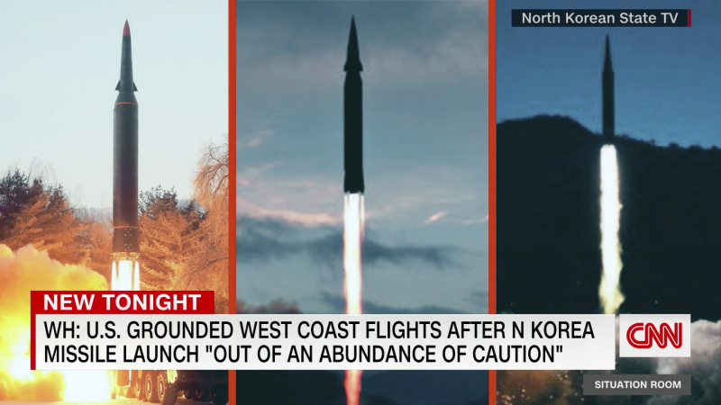 North Korea Launch Prompts FAA Ground Stop | CNN