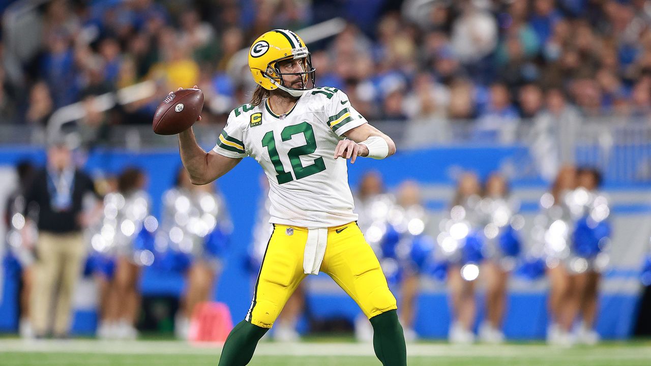 Aaron Rodgers, quarterback of the Green Bay Packers, is one of the many notable names in the NFL playoffs this year.