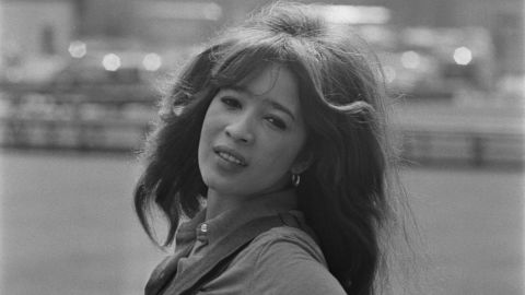 American singer Ronnie Spector, formerly lead singer of the Ronettes, is pictured on April 28, 1971.