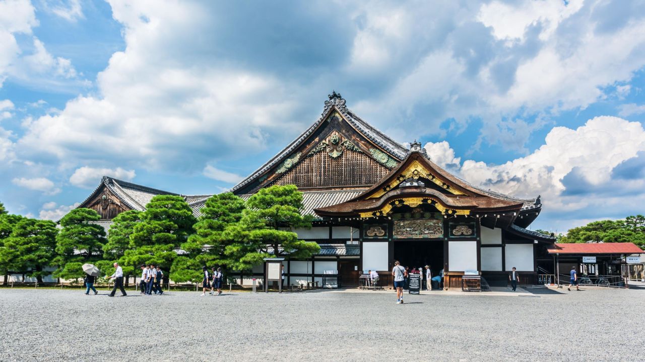 Nijo Castle is one of 17 UNESCO World Heritage sites in Kyoto.