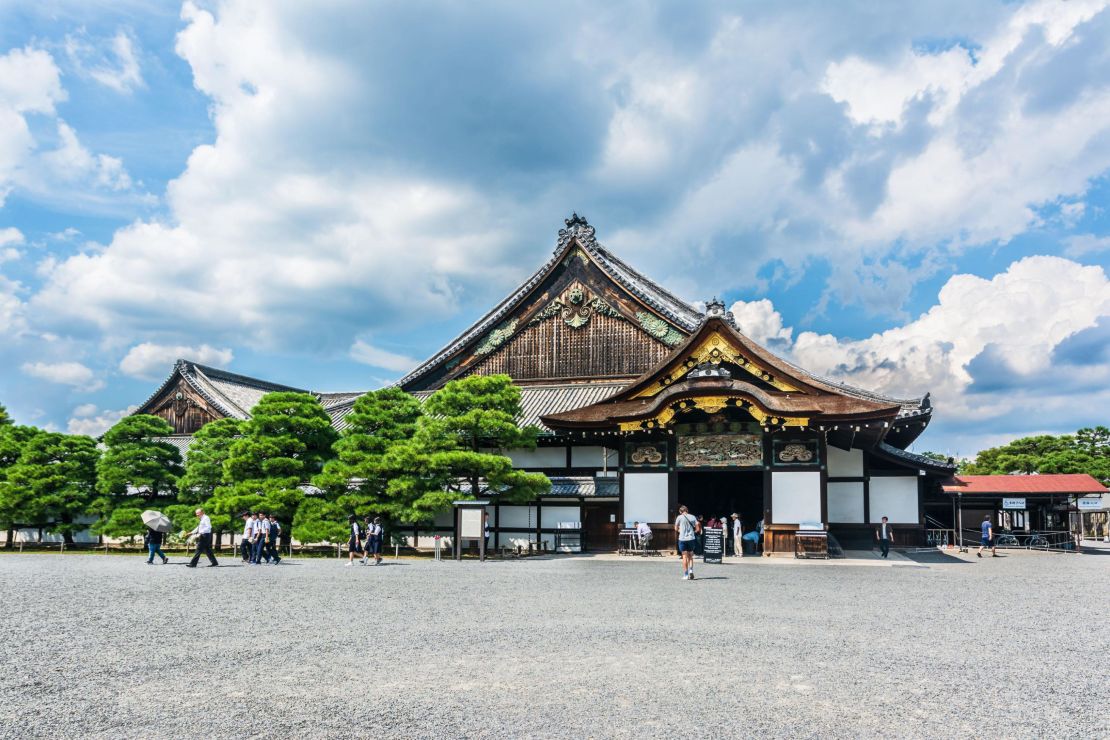 Nijo Castle is one of 17 UNESCO World Heritage sites in Kyoto.
