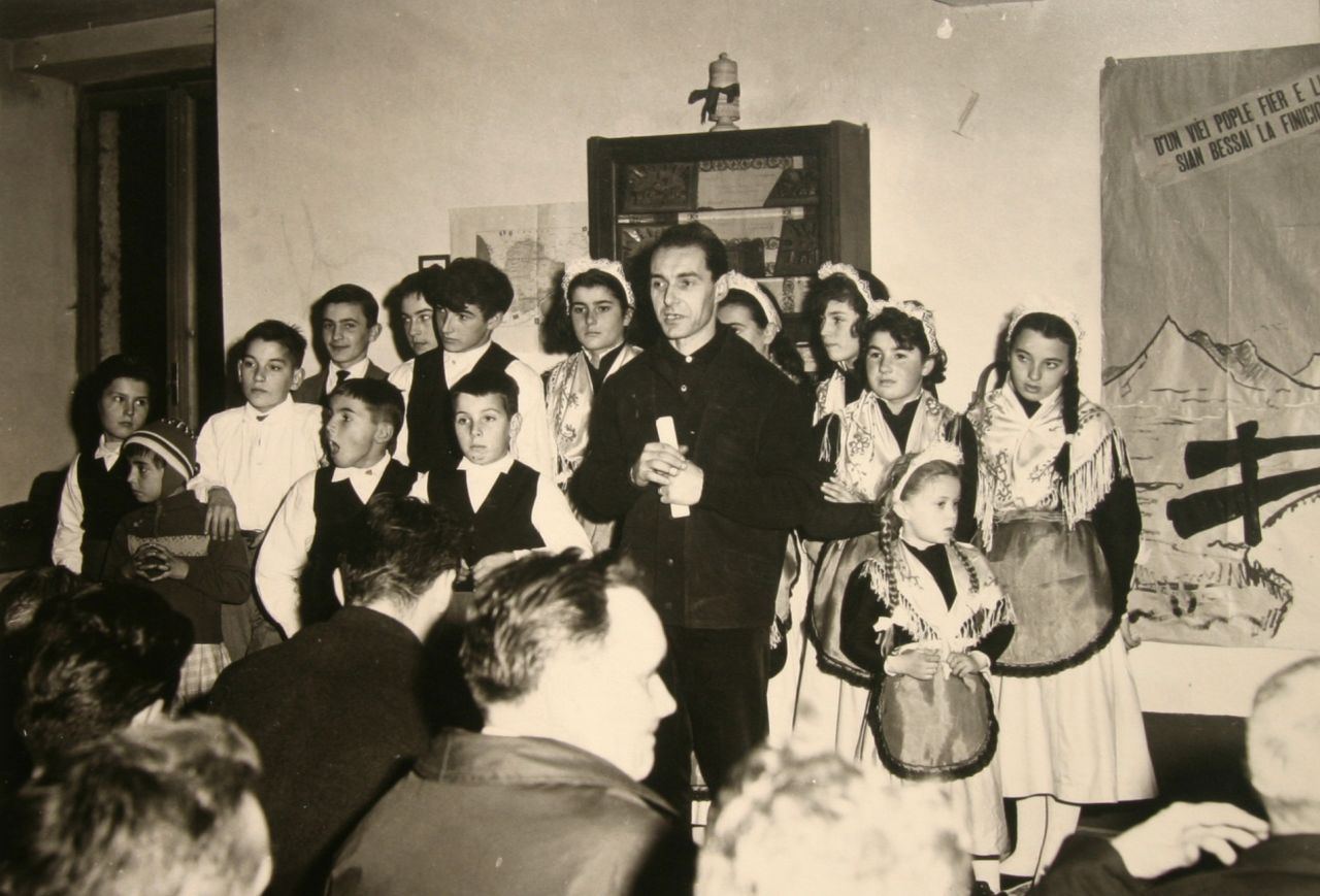 School teacher Sergio Arneodo helped to recover the linguistic roots of the Provençal language during the 1950s.