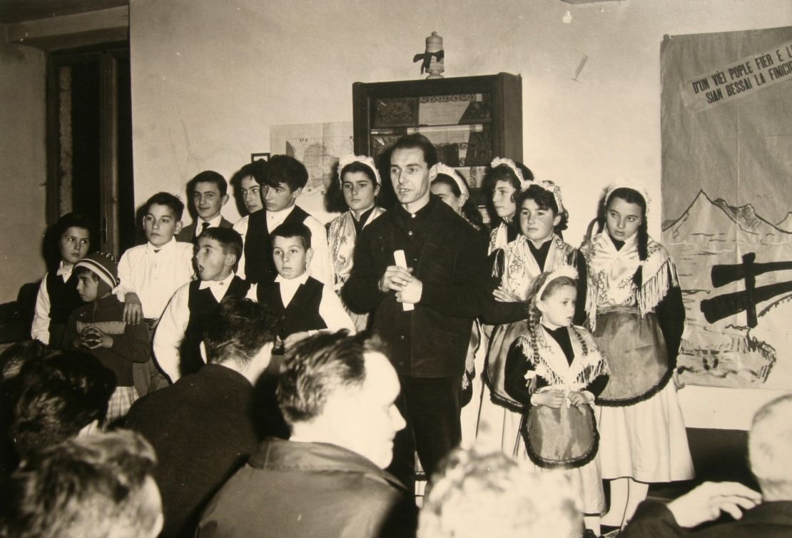 School teacher Sergio Arneodo helped to recover the linguistic roots of the Proven?al language during the 1950s.