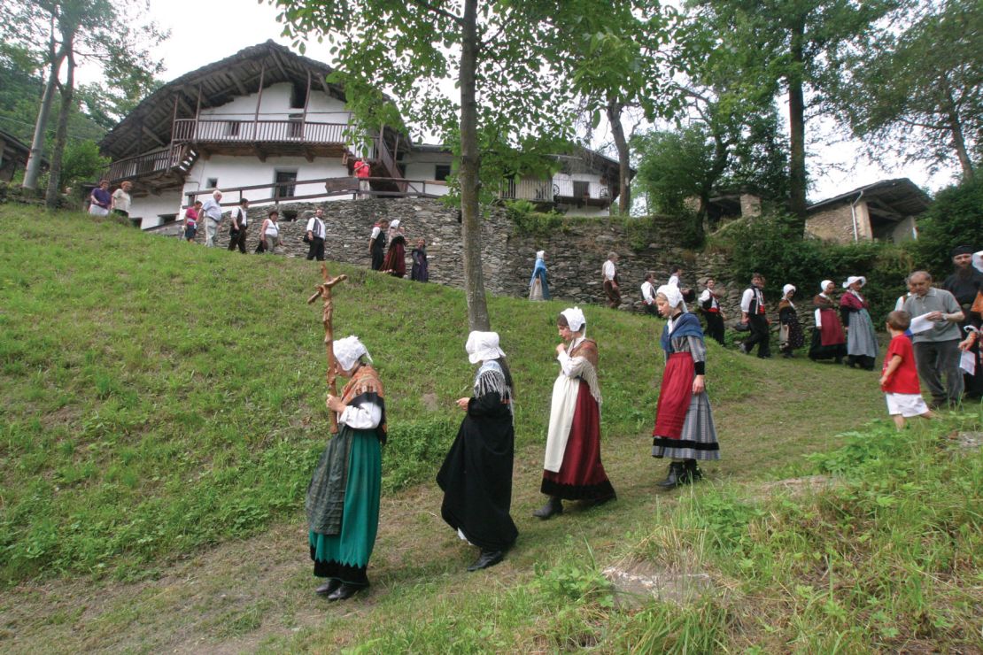 Roumiage, a spiritual pilgrimage from Provence to Coumboscuro, is held here every year.
