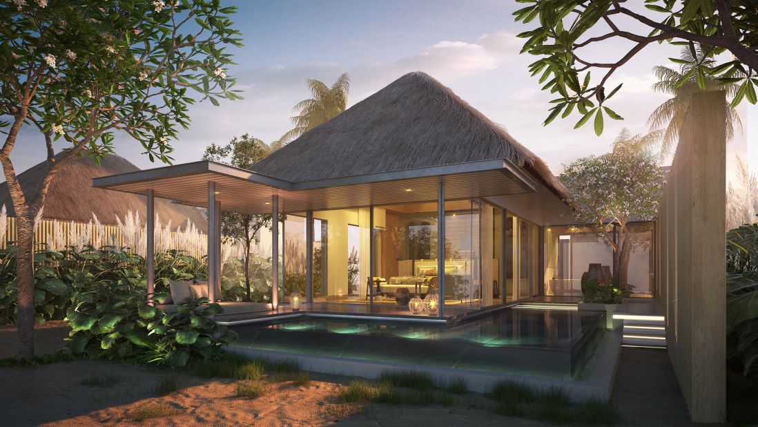 <strong>Hilton Maldives Amingiri Resort & Spa: </strong>Due to open in mid 2022, this new Hilton property will feature 109 beach and over water villas.